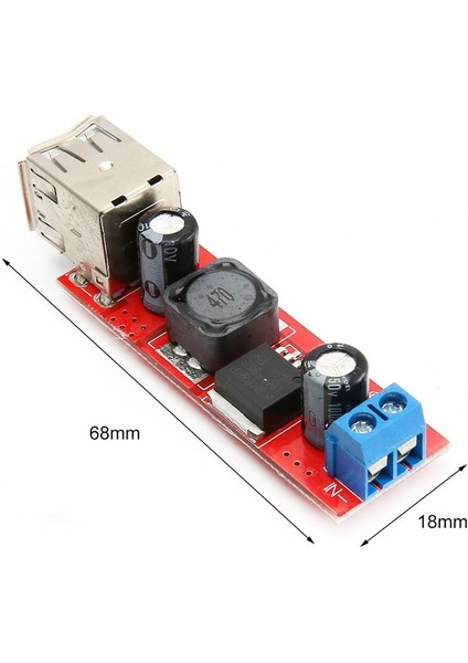 Çift USB Dc 6V-40V - 5V Dc-Dc 3A Buck Voltaj Stabilize Modül (Yurt Dışından) modelleri