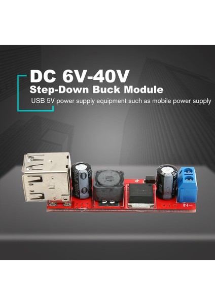 Çift USB Dc 6V-40V - 5V Dc-Dc 3A Buck Voltaj Stabilize Modül (Yurt Dışından) indirimleri