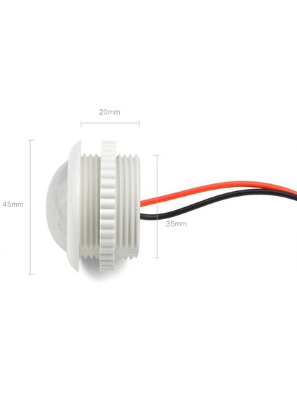 Dıy Akıllı LED Tavan Ampul Anahtarı Pır Sensörü 220 V Hareket Sensörü Lamba Anahtarı Ir Kızılötesi Indüksiyon Sensörü Anahtarı (Yurt Dışından)