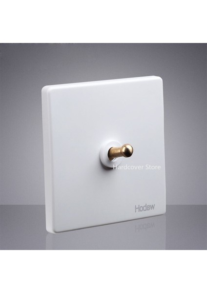 Yüksek Kaliteli 86 Retro Beyaz Duvar Lambası Pirinç Geçiş Anahtarı Çıkışı Tek Çift Kontrol 2 Yollu Işık Anahtar Priz Paneli Seti (Yurt Dışından) modelleri