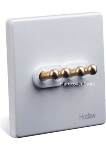 Yüksek Kaliteli 86 Retro Beyaz Duvar Lambası Pirinç Geçiş Anahtarı Çıkışı Tek Çift Kontrol 2 Yollu Işık Anahtar Priz Paneli Seti (Yurt Dışından) indirimleri