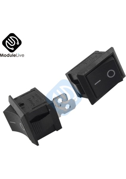 Adet 2pins 2p Snap-In On/off KCD1-101 Araba Tekne Rocker Geçiş Spst Anahtarı 125V Yeni Dıy (Yurt Dışından) fiyatları