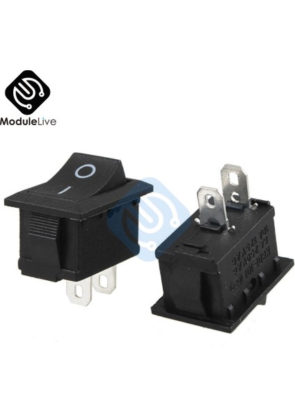 Adet 2pins 2p Snap-In On/off KCD1-101 Araba Tekne Rocker Geçiş Spst Anahtarı 125V Yeni Dıy (Yurt Dışından) modelleri