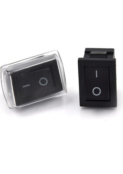 Yeni 5 Adet/grup 12 V Su Geçirmez Tekne Anahtarları 2pin On/off Dikdörtgen Su Geçirmez Rocker Anahtarı + Kapak Araba Dashboard Tekne Yüksek Kalite (Yurt Dışından) modelleri