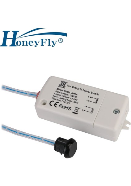 Honeyfly Yenı LED Dc 12 V Ir Sensörü Anahtarı 40 W Kızılötesi Işık Anahtarı LED Lambalar LED Şeritler Hareket Sensörü El Dalga 5-8 cm Ce (Yurt Dışından) fiyatları