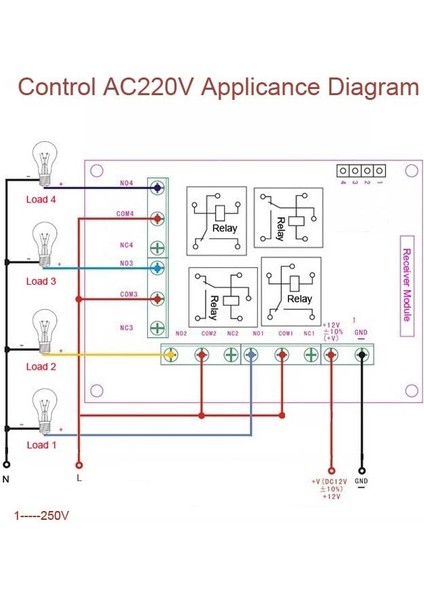 Yüksek Hassasiyet Dc 12 V 4ch Küçük Kanal Kablosuz Uzaktan Kumanda Kontrol Anahtarı 315 Mhz 200 M Alıcı (Yurt Dışından) indirimleri