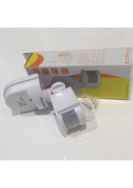Cmbetter LED Hareket Sensörü 12V 24V Otomatik Kızılötesi Pır Kızılötesi 180 Derece Dönen Zamanlayıcı Anahtarı Hareket Sensörü Hh (Yurt Dışından)