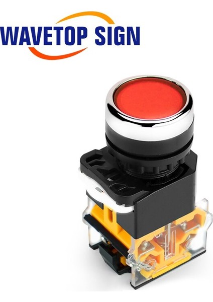 Güç Anahtarı LA38-11BNZS Sıfırlama Kendinden Kilitleme Düğmesi Anahtarı 22MM Kırmızı Sarı Yeşil (Yurt Dışından) modelleri