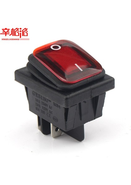 Basmalı Anahtar Kcd4 Serisi On-Off 10/15/16/20A 125/250V KCD4-2X1N/101/201/201-N/202/202-N/223 (Yurt Dışından) modelleri