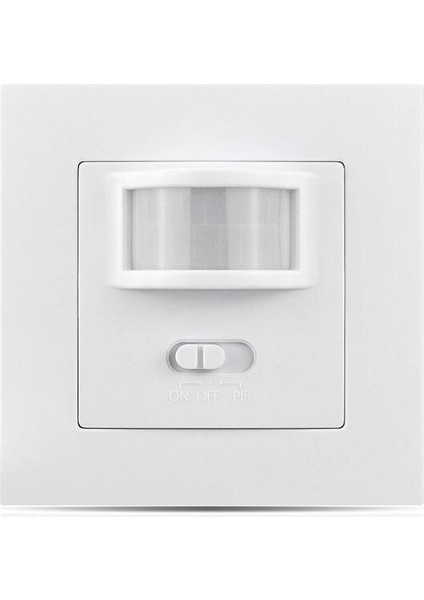 Hareket Duvar Işık Anahtarı Ampuller Için AC110V-240V Kızılötesi Hareket Algılama Gece Güvenlik Yüksek Hassasiyetli Pır Sensör Anahtarı (Yurt Dışından)