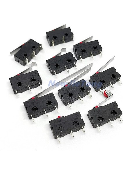 Adet Limit Anahtarı No Nc 3 Pinli Terminaller 5A 125 V 250 V 16/21/25/28/55MM Makaralı Ark Kolu Snap Action Itme Mikro Anahtarlar (Yurt Dışından) modelleri