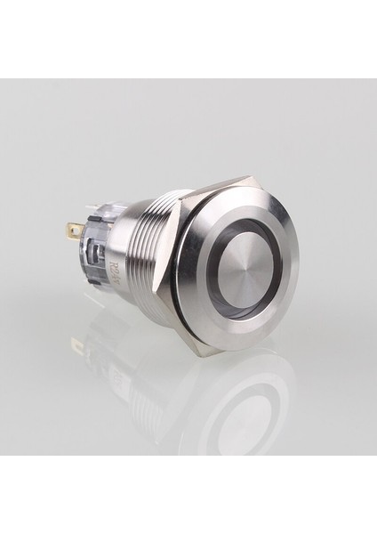 Aydınlatmak 22MM Yüksek Basmalı Düğme Anahtarı Anlık Kendinden Kilitlemeli Düğme Anahtarı Metal Su Geçirmez Basmalı Anahtar Halkalı LED (Yurt Dışından) modelleri