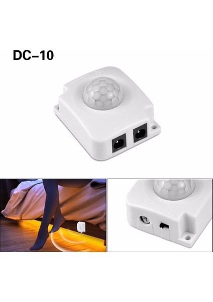 Mini Dc 12V 24V 5A 6A 10A Pır Hareket Sensörü Anahtarı LED Şerit Işıklı Bant Smd 5050 3528 Kızılötesi Algılama (Yurt Dışından) indirimleri