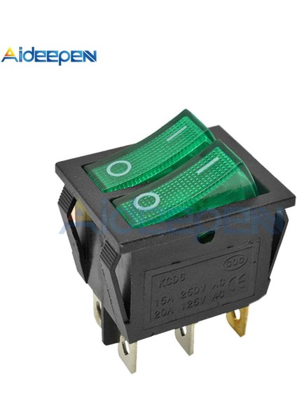 Kcd6 Rocker Anahtarı On-Off-On/on-Off 4 Pin 6pın 15A 250V Çift Işık Anahtarı Tekne Güç Anahtarı Çift Gemi Tipi (Yurt Dışından) indirimleri