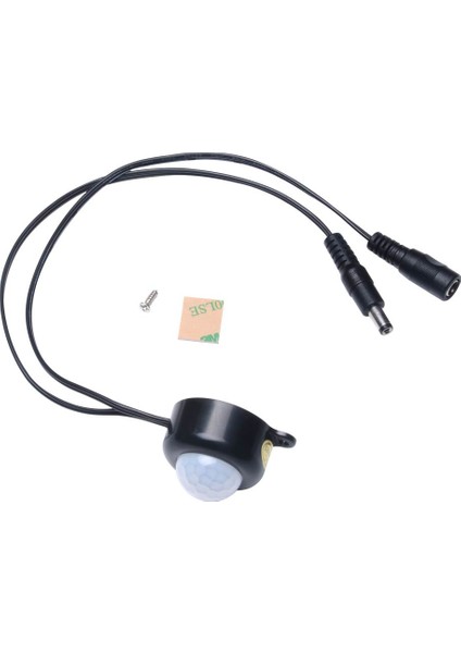 DC6V-24V 12V 5A Pır Vücut Kızılötesi Hareket Sensörü Kontrol Işığa Duyarlı Sensör Anahtarı LED Şerit Işık Dc Konnektörü (Yurt Dışından)