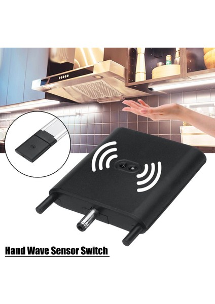 Yardımcı 39MM El Dalga Sensörü Anahtarı Dimmer Tavuk Banyo Dolabı LED Şerit Işık Lambası (Yurt Dışından)