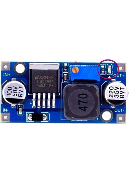 LM2596S Dc-Dc Güç Modülü Buck 3A Ayarlanabilir Buck Modülü LM2576 (Yurt Dışından)