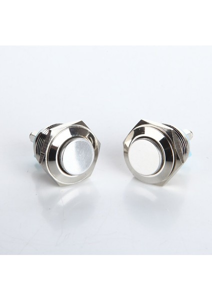 P3 Anlık Basmalı Düğme Anahtarı 16MM Paslanmaz Çelik Metal Dairesel Küçük Boyutlu Su Geçirmez Yüksek Kendini Sıfırlama (Yurt Dışından) modelleri