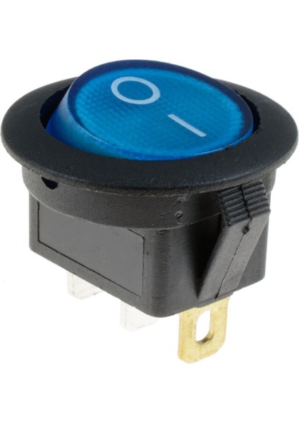 On/off Rocker Anahtarı LED Aydınlatmalı Araba Dashboard Dash Tekne Van 12V Mavi Yeşil Sarı Kırmızı (Yurt Dışından)