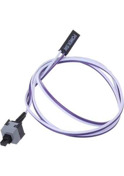 Los Pc Bilgisayar Masaüstü Atx Güç Kaynağını Sıfırlama Kablo Kablosu Anahtar Konektörü (Yurt Dışından)