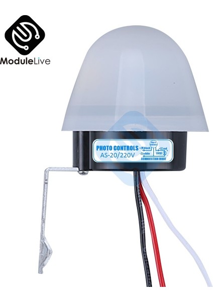 As-20 Ac 110V 220V 10A Su Geçirmez Hassas Otomatik Fotoğraf Anahtarı Açma/kapama Fotoselli Sokak Lambası Değiştirme Sensörü Anahtarı (Yurt Dışından) fiyatları