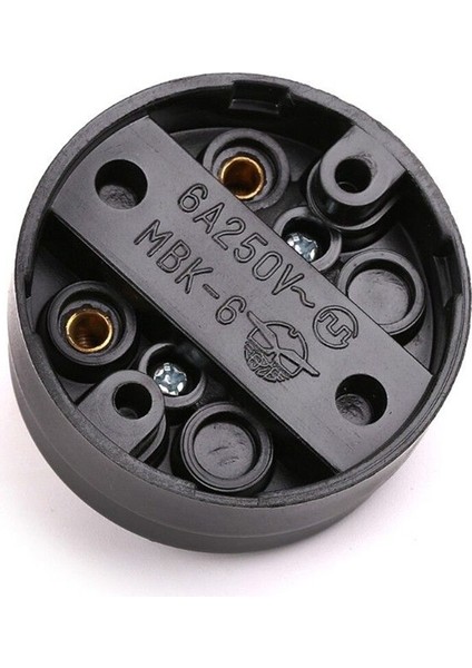 Retro Geçiş Anahtarı Düz Dairesel Işık Anahtarı Duvara Monte Tek Kontrol Işık Anahtarı 250 V 6A Elektrik Anahtarı (Yurt Dışından) fırsatları