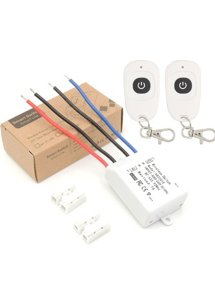 433MHZN Evrensel Kablosuz Anahtar Dıy Akıllı Lmap Aydınlatma Kontrolörü AC85V~265V Rf Röle Alıcı Kurulu ve (Yurt Dışından)