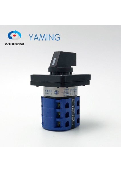Elektrik 2/3/4/6/7 Pozisyon 20A 660V 3 Kutuplu Kontrol Gümüş Kontak Döner Değiştirme Kam Anahtarı LW26-20 LW28-20 YMW26-20/3 (Yurt Dışından) indirimleri