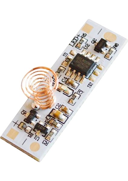 LED Işık Şeridi 3A DC12V Kapasitif Dokunmatik Sensör Anahtarı Helezon Yay Anahtarı Akıllı Ev Için LED Dimmer Kontrol Anahtarı (Yurt Dışından)