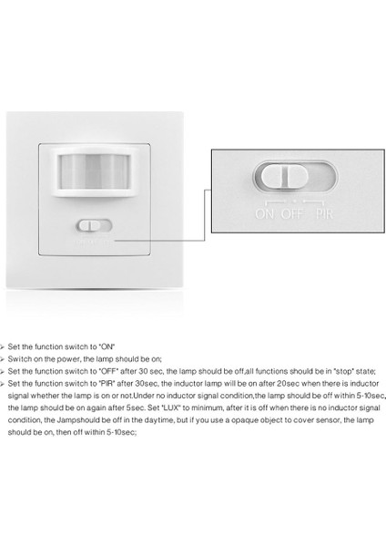 Hareket Duvar Işık Anahtarı Ampuller Için AC110V-240V Kızılötesi Hareket Algılama Gece Güvenlik Yüksek Hassasiyetli Pır Sensör Anahtarı (Yurt Dışından) fırsatları