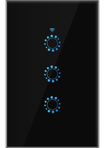 Akıllı Wifi Anahtarı 3 Yollu Wifi Akıllı Basın Uzaktan Kumanda Ses Denetleyicisi Alexa Echo, G-Home, Tmall Genie, Ifttt (Yurt Dışından)