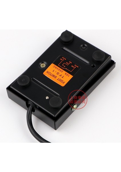 Ac 220 V 16A Spdt No Nc Nemli Yerleşimler Anlık Güç Pedalı Ayak Pedalı Anahtarı Ayak Pedalı Tfs-1 (Yurt Dışından)