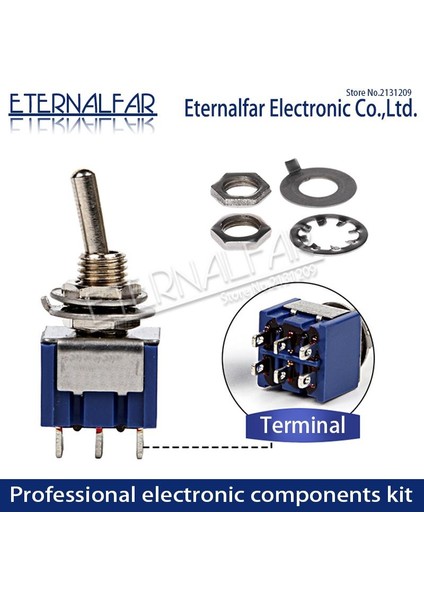 Spdt Geçiş Anahtarı 3A 6A125V Ac MTS-102 Mini 3pın On-On Rocker Anahtarları Işıklar Motorlar Düğme Rocker Kol Anahtarı Tek Bağlantı (Yurt Dışından) modelleri