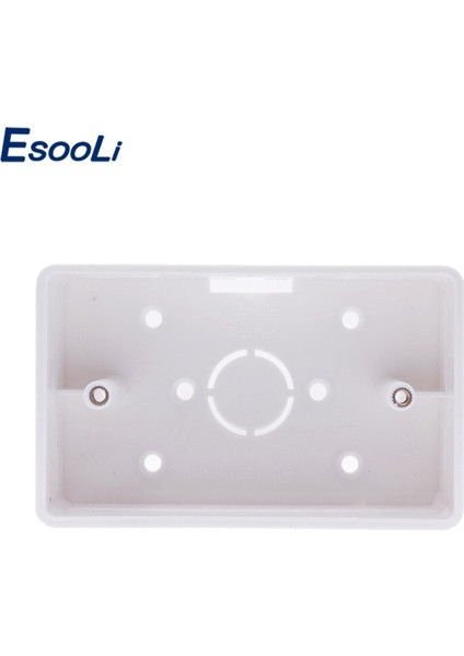Esooli Harici Montaj Kutusu 117MM*72MM*33MM Için 118*72MM Dokunmatik Anahtar ve Duvar Surunun Her Konumu Için USB Soketi (Yurt Dışından)