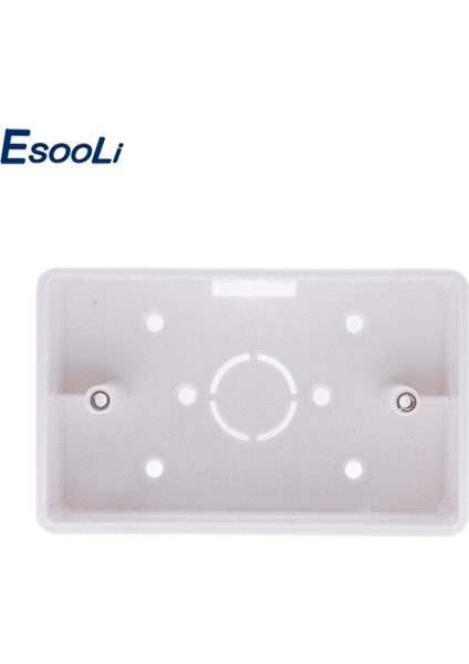 Esooli Harici Montaj Kutusu 117MM*72MM*33MM Için 118*72MM Dokunmatik Anahtar ve Duvar Surunun Her Konumu Için USB Soketi (Yurt Dışından) fiyatları