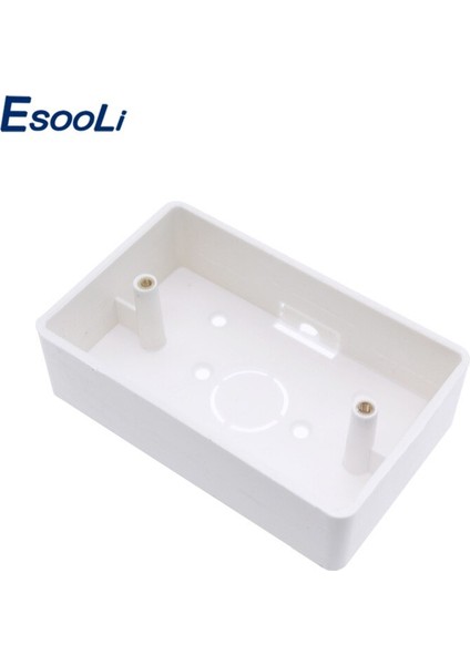 Esooli Harici Montaj Kutusu 117MM*72MM*33MM Için 118*72MM Dokunmatik Anahtar ve Duvar Surunun Her Konumu Için USB Soketi (Yurt Dışından) fırsatları