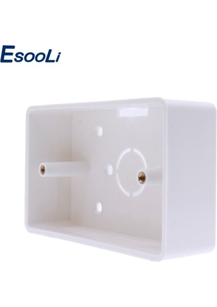 Esooli Harici Montaj Kutusu 117MM*72MM*33MM Için 118*72MM Dokunmatik Anahtar ve Duvar Surunun Her Konumu Için USB Soketi (Yurt Dışından) indirimleri