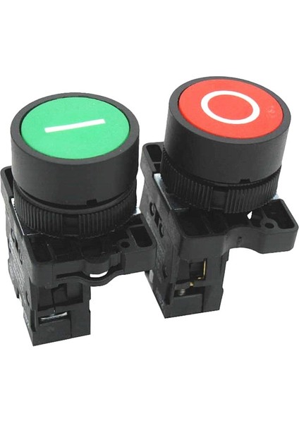 Ac 660V 10A Anlık G/ç Kırmızı Yeşil Işaret No Nc Basma Düğmesi Anahtar Istasyonu (Yurt Dışından) modelleri