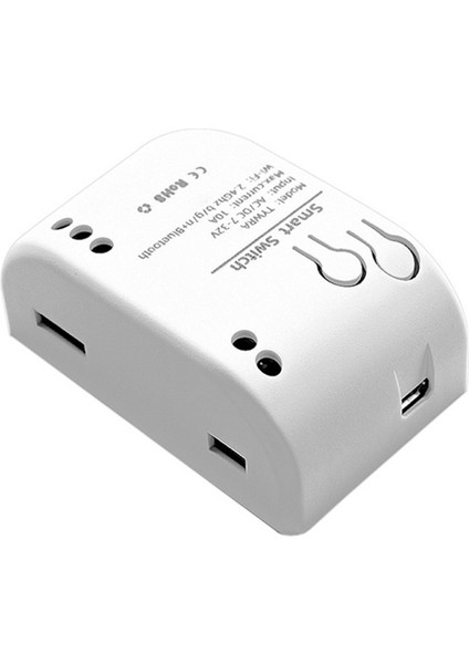 Tuya 1 Ch Rf Wifi Mini Dıy Akıllı Anahtar Dc/ac 7V~32V LED Işık Akıllı Yaşam Itme Modülü Ses Kontrolü Google Ev ile Çalışmak Alexa (Yurt Dışından) fiyatları