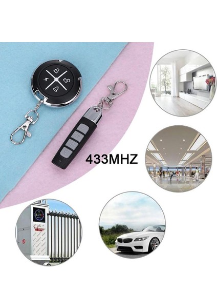 433MHZ Kablosuz 4 Tuşlar Klonlama Kopya Garaj Kapısı Uzaktan Kumanda Anahtar Teksir Makinesi (Yurt Dışından) fiyatları