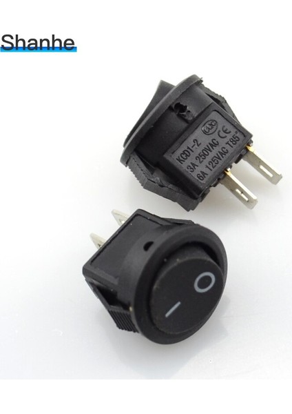 5 Adet Küçük Siyah 2pin Rocker Anahtarı Tahterevalli Güç Anahtarı 3A 250V 6A 125VAC (Yurt Dışından) indirimleri