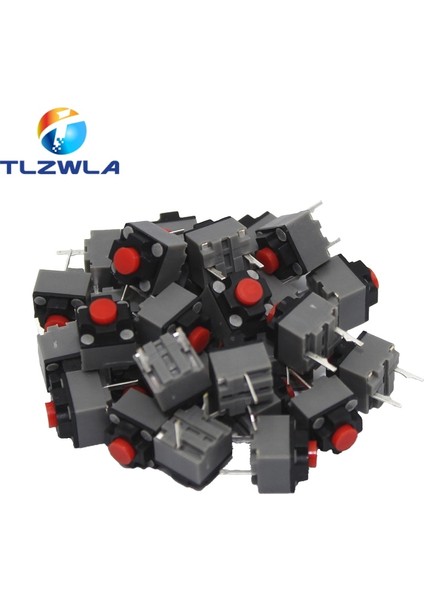 Sessiz Düğmesi 6*6*7.3 Sessiz Anahtar Kablosuz Fare Kablolu Fare Düğmesi Anahtarı (Yurt Dışından)