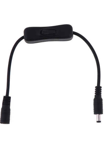 LED Şeritler Hat Içi Güç Anahtarı On/off 2.1mm/5.5mm Kablo Jakı Arduino Için (Yurt Dışından) modelleri