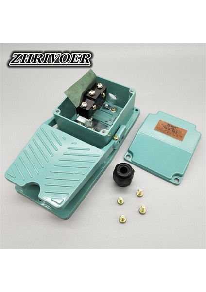 Adet Ac 250 V 15A 1no 1nc Anlık Pedal Pedalı Ayak Anahtarı W Kablo Rakoru TFS-402 Yeşil (Yurt Dışından) fiyatları