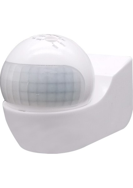 Yüksek Kaliteli Ac 110-230 V 180 Derece Dış Mekan Montaj Güvenlik Pır Kızılötesi Hareket Sensörü Anahtarı Max 30 M (Yurt Dışından)