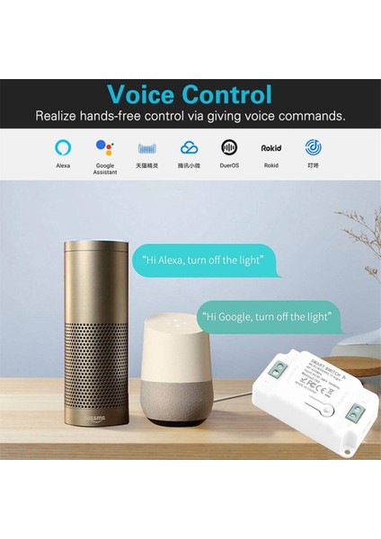 Kablosuz Dokunmatık Anahtarı Işık Wifi Ev Akıllı Yaşam Tuya App Rf 433 Mhz Duvar Röle Zamanlayıcı Modülü Google Ev Alexa 10A (Yurt Dışından) fiyatları