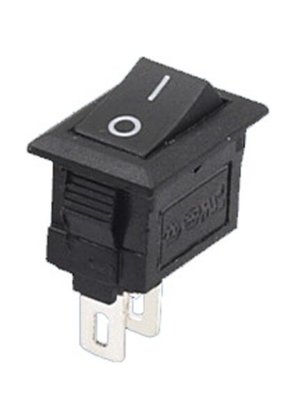 Mini 5 Adet/grup 2 Pinli Snap-In Açık/kapalı Pozisyon Yapış Tekne Düğme Anahtarı 12 V/110 V/250 V (Yurt Dışından)