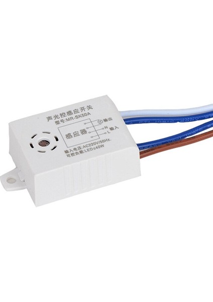 MR-SK50A 220V Modülü Otomatik Açma Kapama Akıllı Ses Ses Sensörü Işık Anahtarı Koridor Banyo Depo Merdiveninde Kullanın Tslm2 (Yurt Dışından) indirimleri