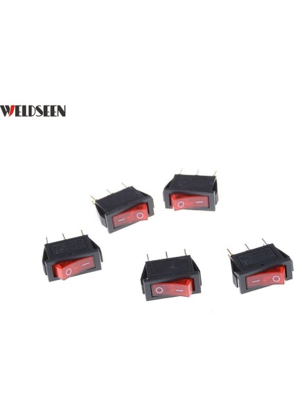 5 Adet/grup Rocker Anahtarı Kcd3 3pin 15A 250V-30A 220V Snap-In On/off Basmalı Düğme Anahtarı Bakır Ayak Kırmızı (Yurt Dışından) fırsatları