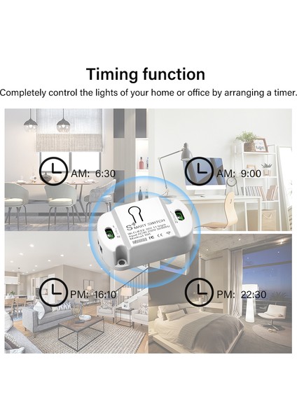 Yeni 10A Wifi Akıllı Anahtar Zamanlayıcı Kablosuz Anahtarlar Akıllı Ev Otomasyonu Tuya Alexa Google Home ile Uyumlu (Yurt Dışından) fırsatları